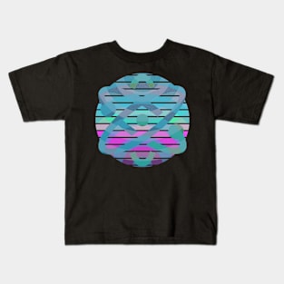 Retro-futuristic atom 2 Kids T-Shirt